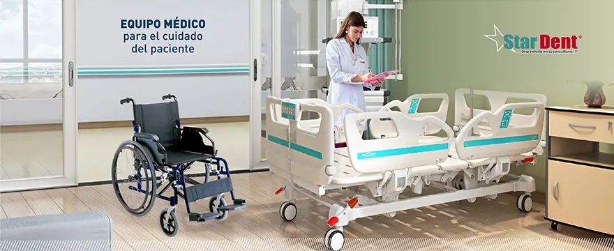 Camas clinicas y silla de ruedas